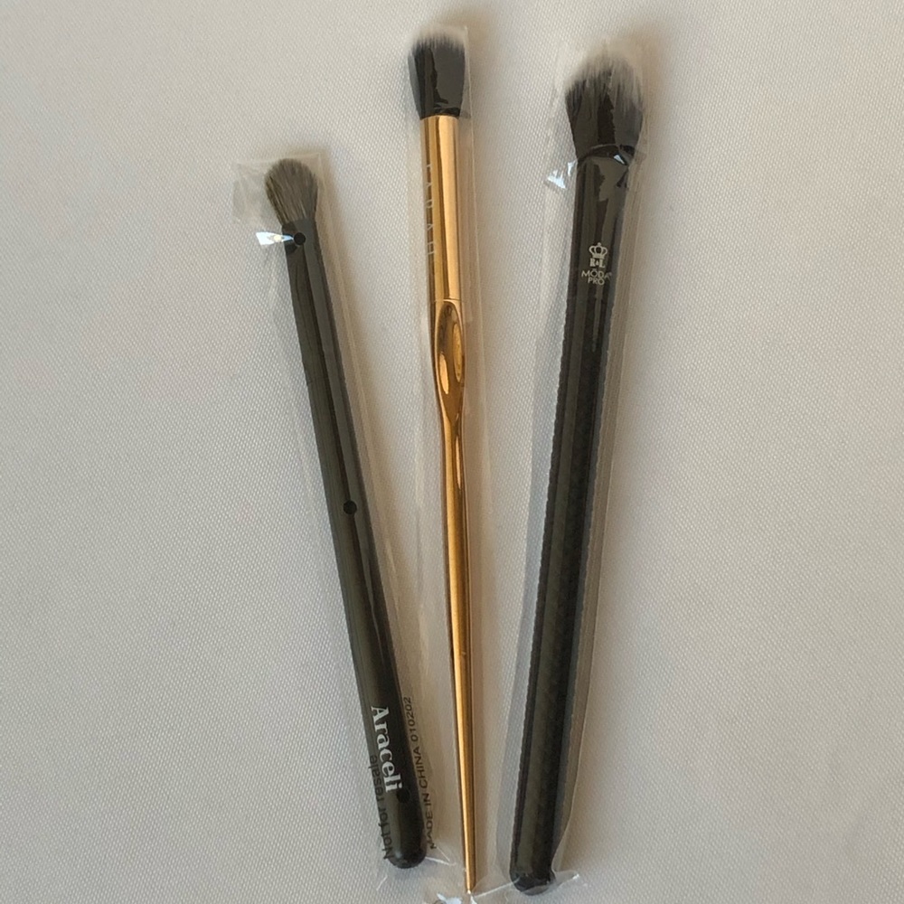 Set of 3 Makeup Blending Brushes